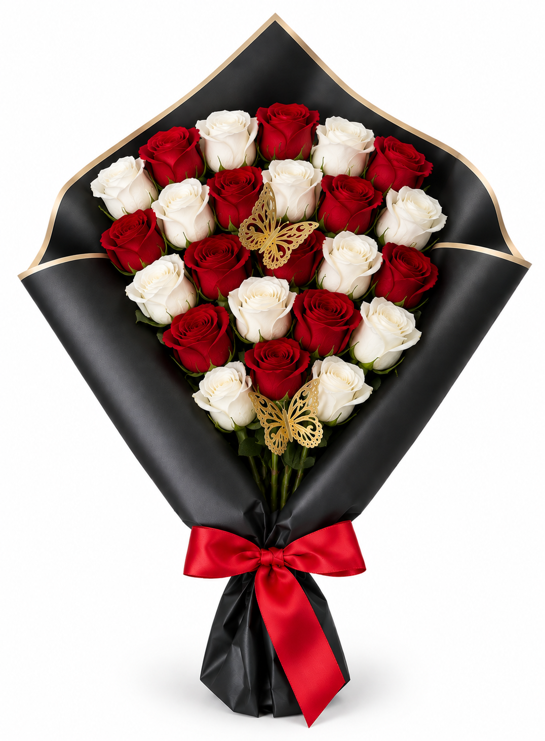 Upright Romance Bouquet - forever roses store 