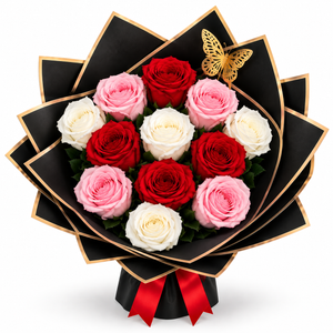 Royal Romance Bouquet - forever roses store 