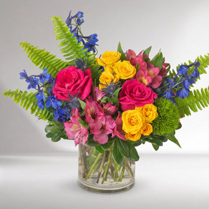 Cheerful Arrangement - forever roses store 