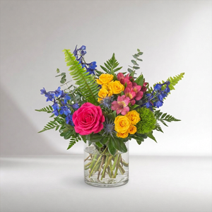 Cheerful Arrangement - forever roses store 