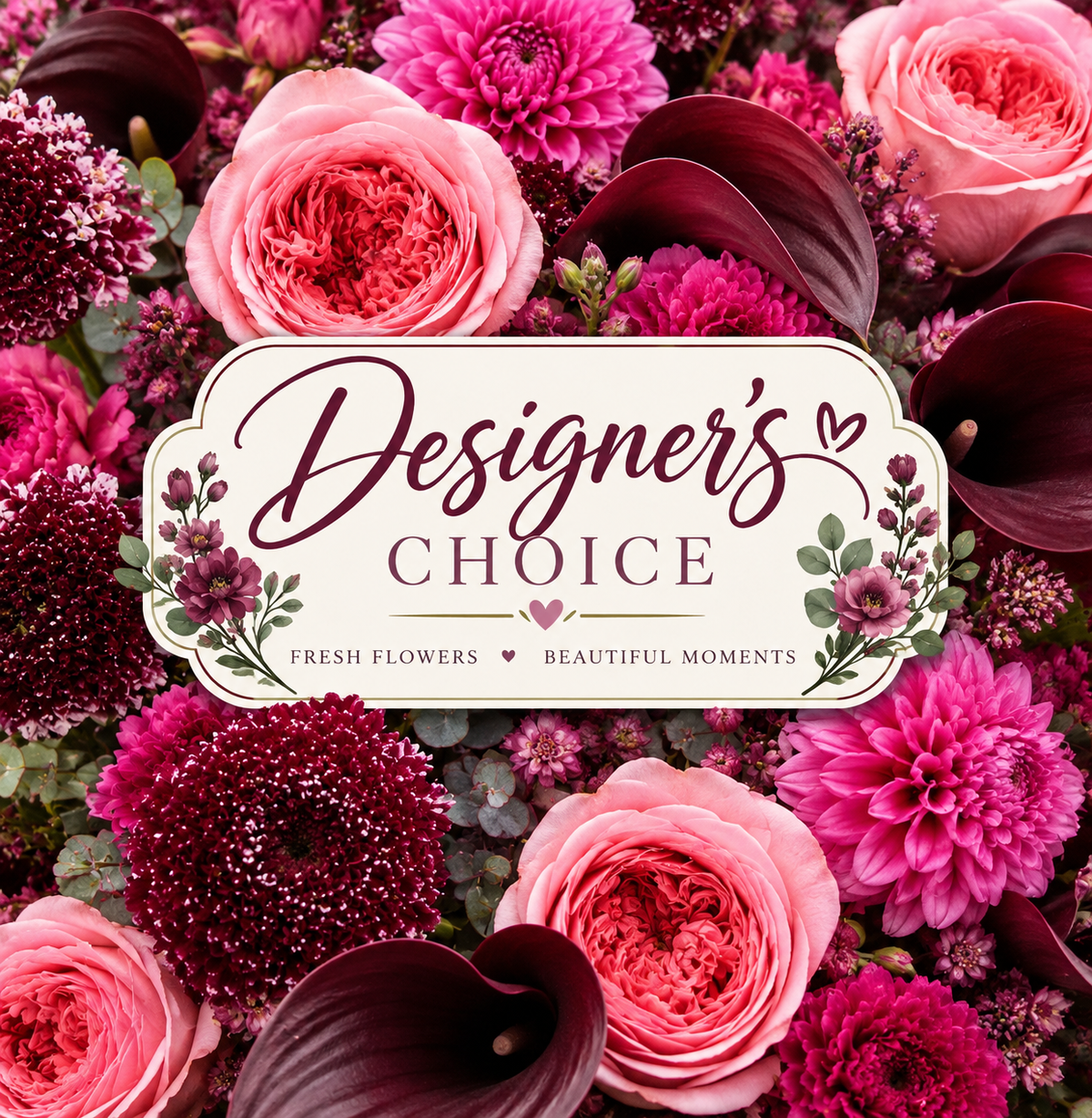 Fuchsia Colors Florist Choice - forever roses store 