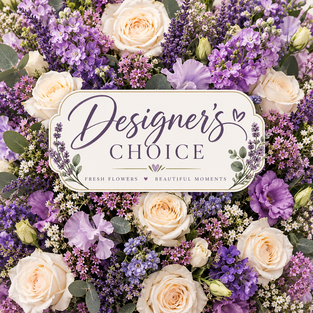 Lavender Colors Florist Choice - forever roses store 